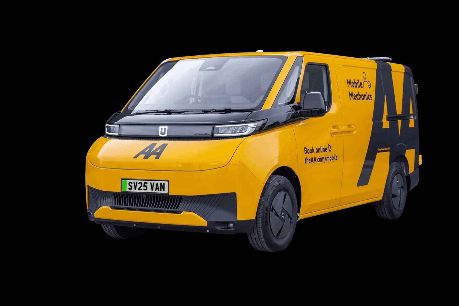 AA patrol attending a Farizon van